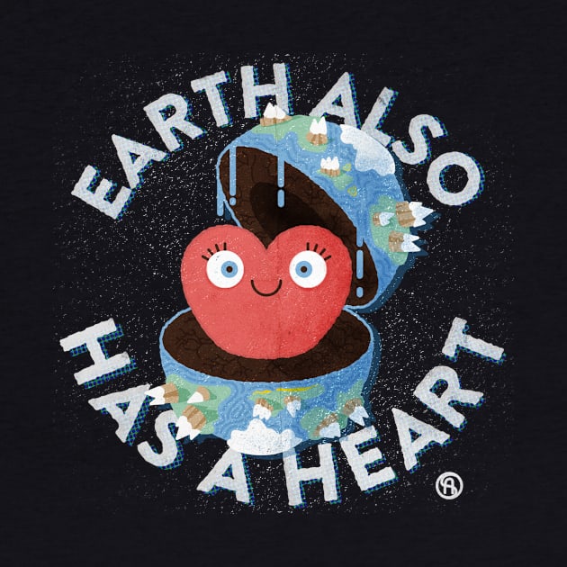 Earth also has a heart by Sviali